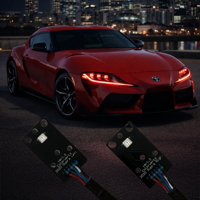 Lighting Trendz 2019+ Toyota Supra RGBW DRL Boards main image